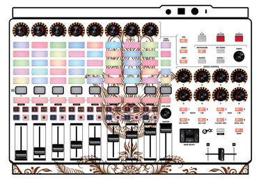 Akai Pro APC 40 MK2 Skin Henna Classic